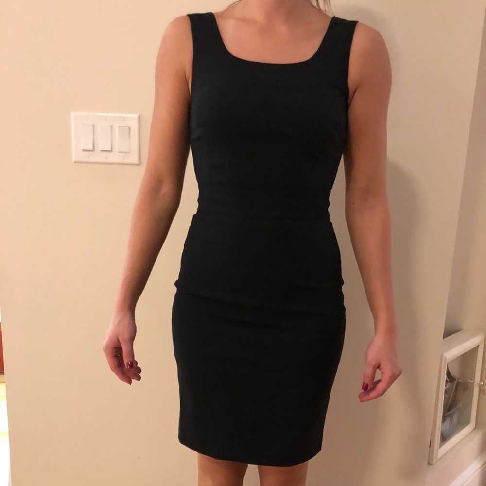 Designer fitted dress